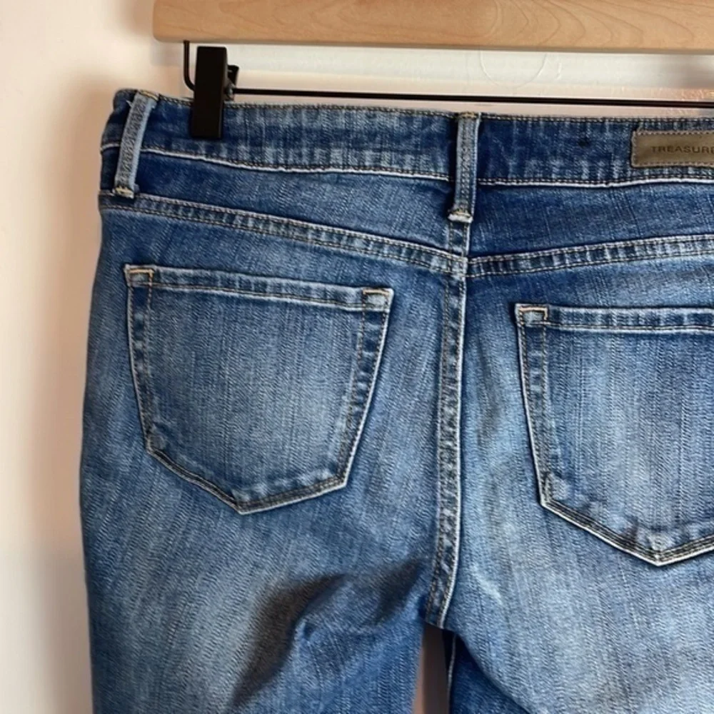 Nordstrom Treasure & Bond Mid Rise Skinny Fit Jeans 28